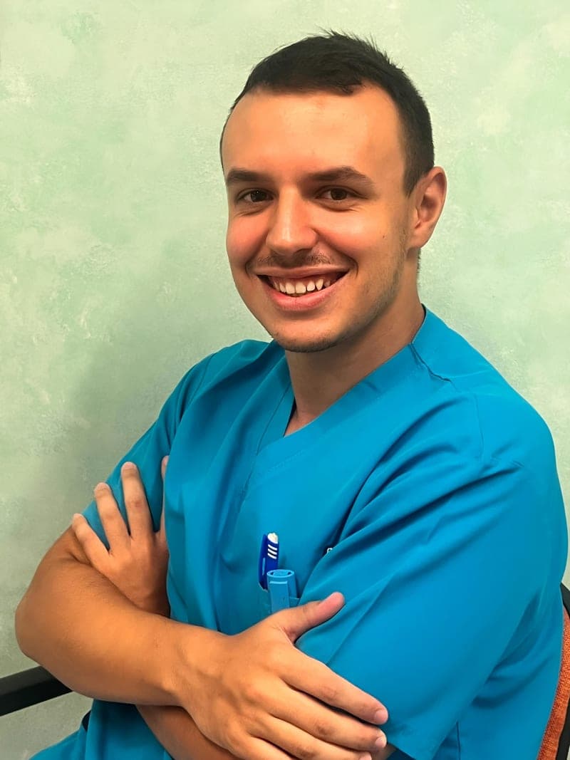Ritratto di Samuele Ziliani, amministratore del Centro Dentale Santa Caterina